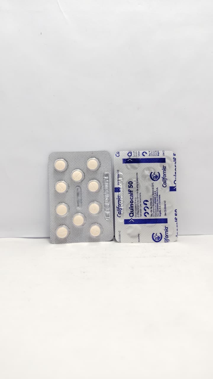 QUINOCALF 50 MG