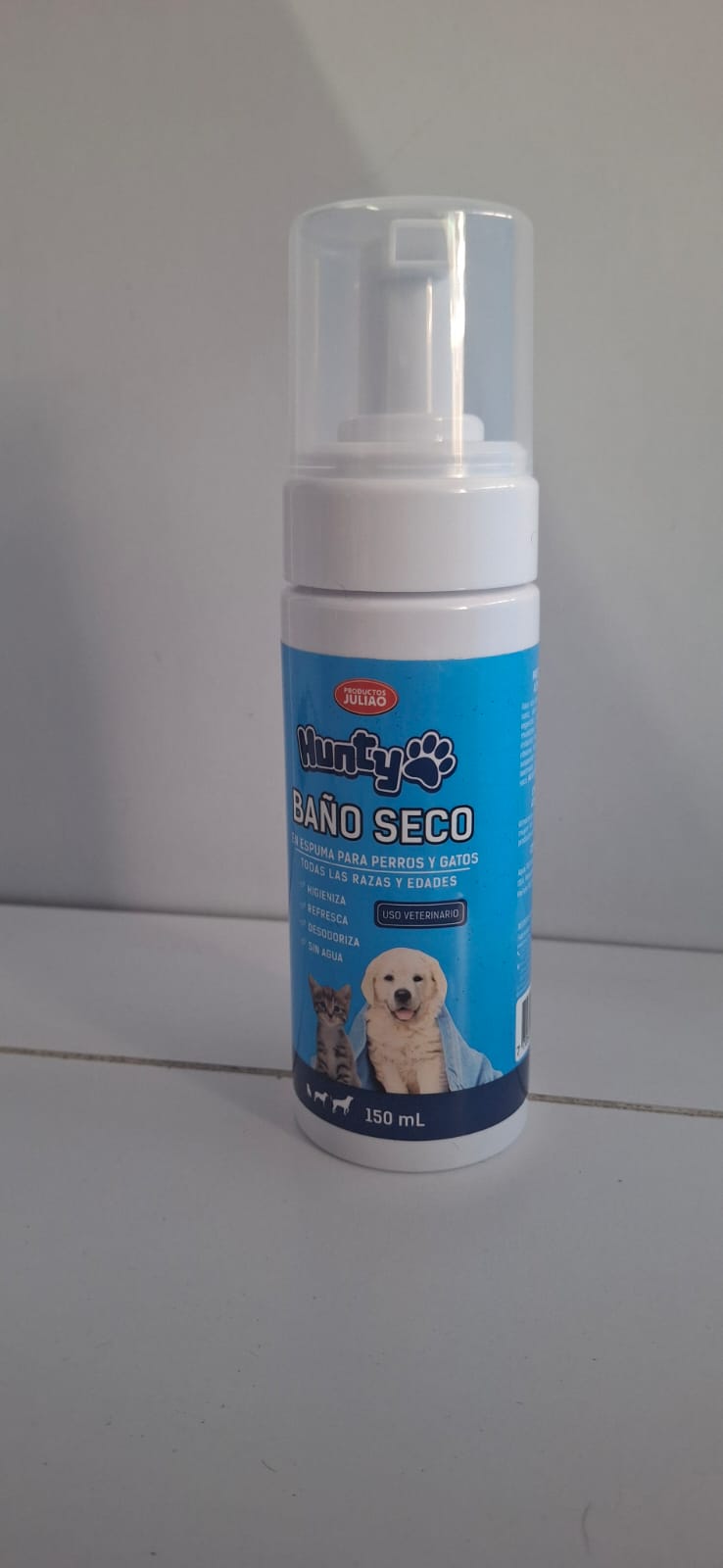 HUNTY BAÑO SECO EN ESPUMA     150 ML