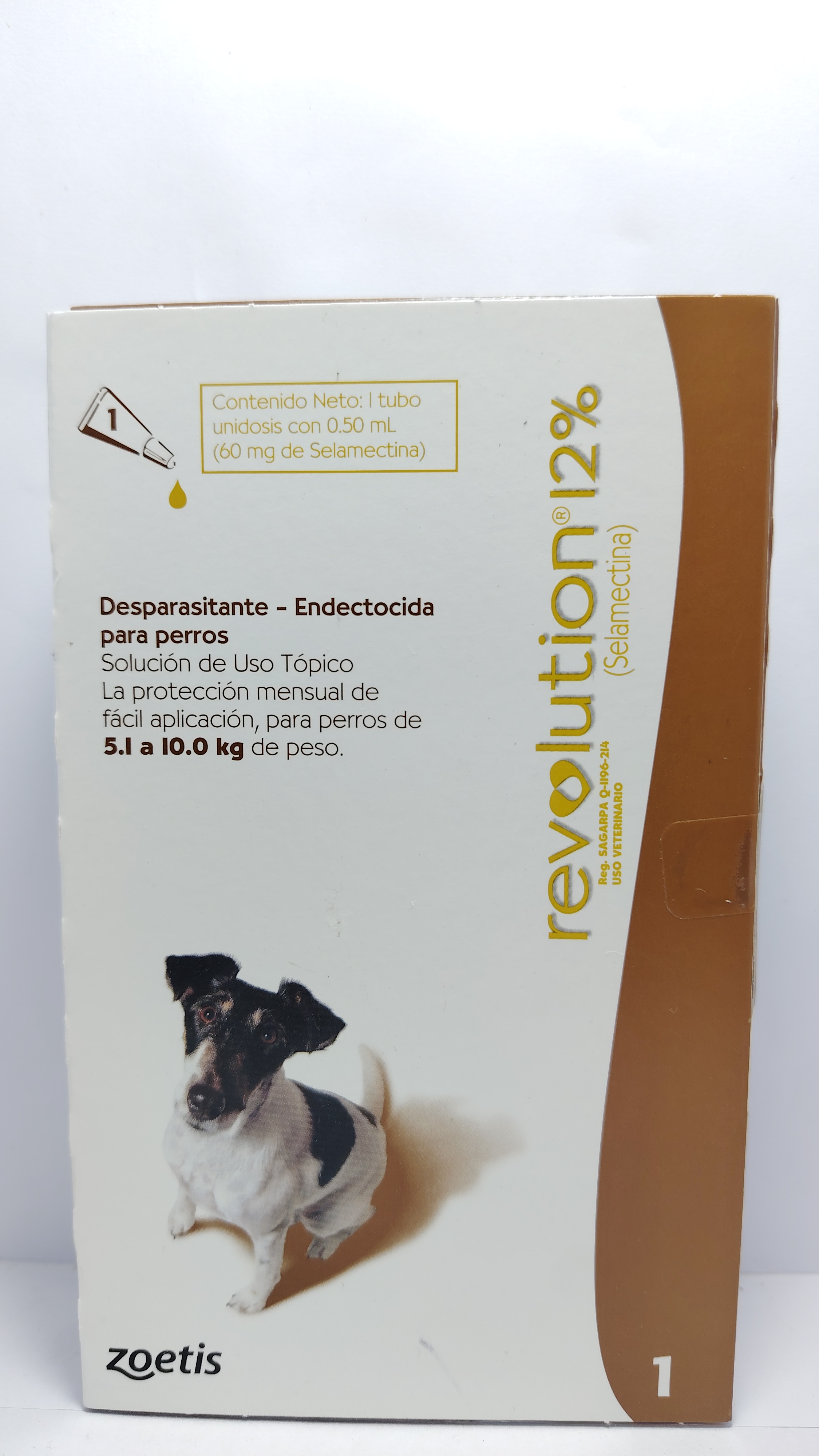 REVOLUTION PARA PERRO 5.1 A 10 KG