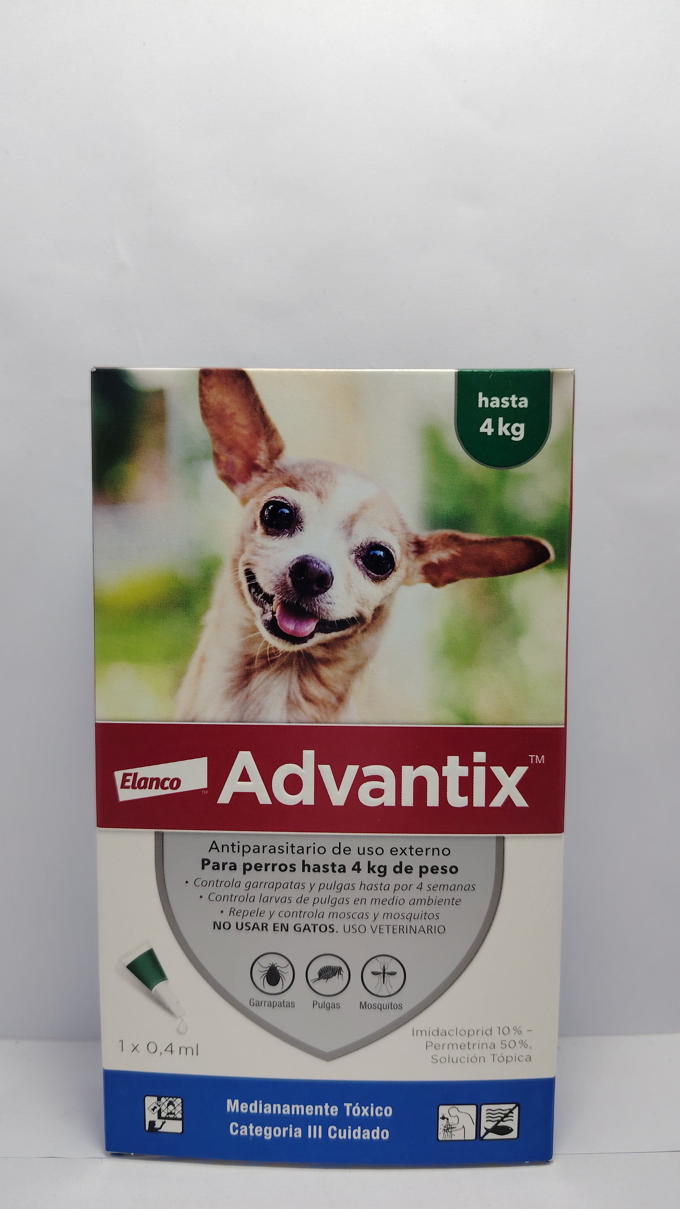 ADVANTIX HASTA 4 KG