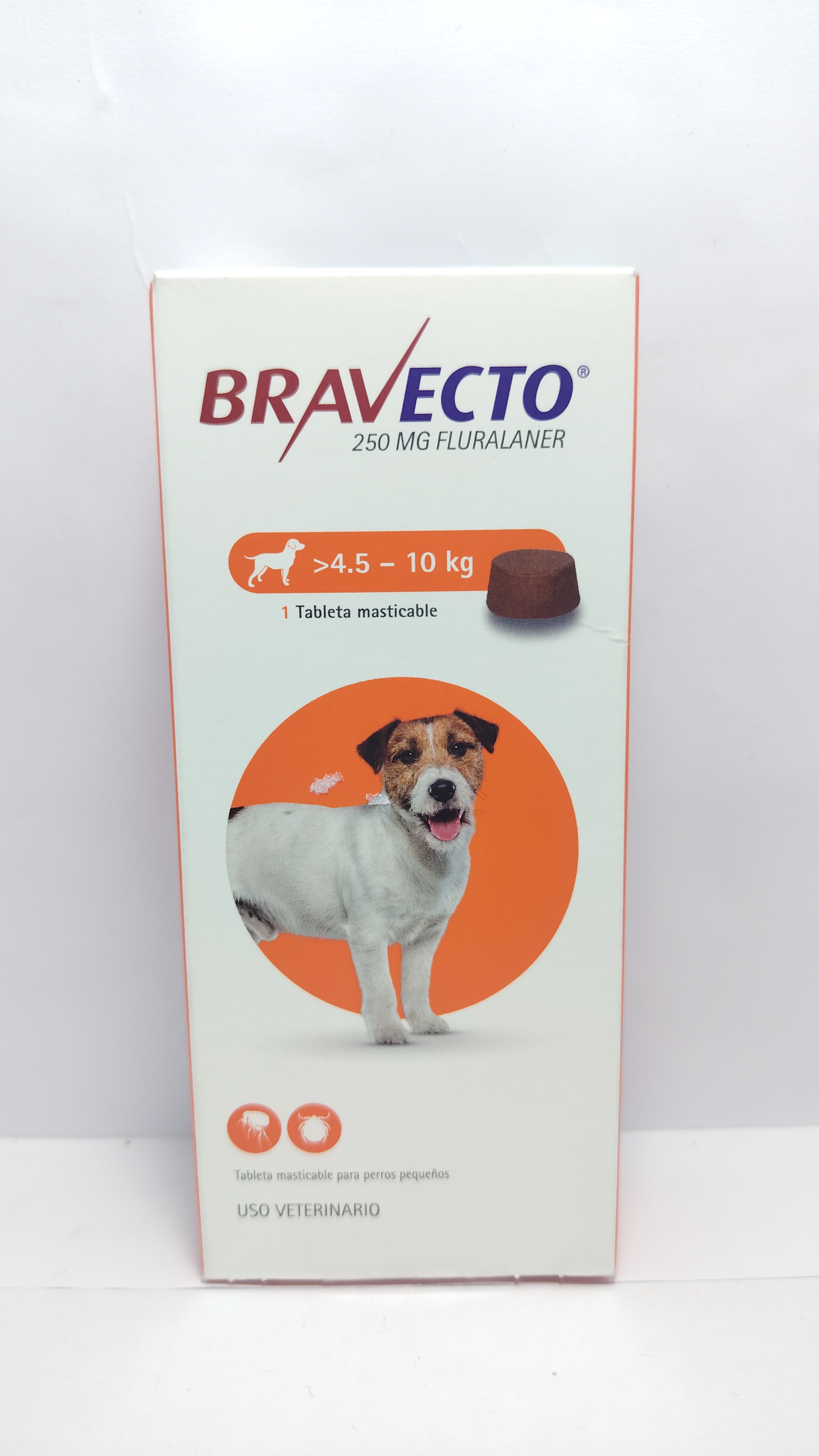 BRAVECTO 3 MESES 4.5 A 10 KG