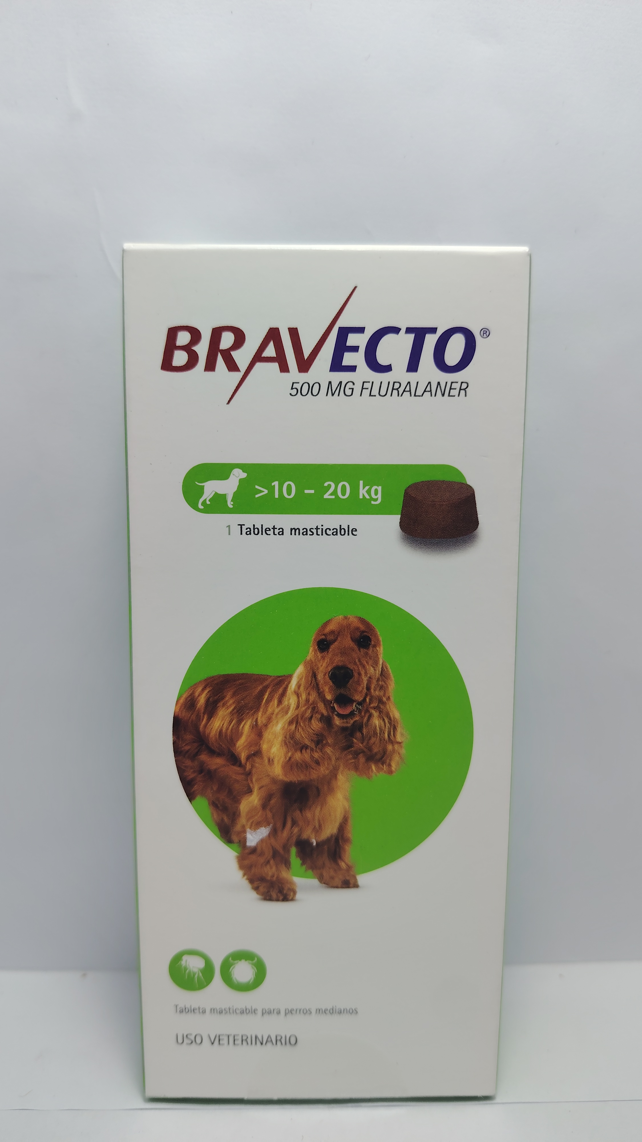 BRAVECTO 3 MESES 10 A 20 KG